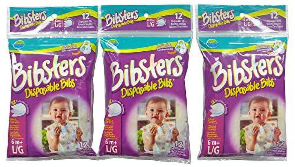 Bibsters Disposable Bib, 36 Ct