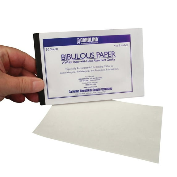 Bibulous Paper, 4 X 6 In, 50 Sheets