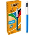 thumbnail image 1 of BIC 4 Colours Original Retractable Comfortable Ballpoint Pens - Box of 12 - Medium Point (1.0 mm) - Precision Writing, 1 of 4