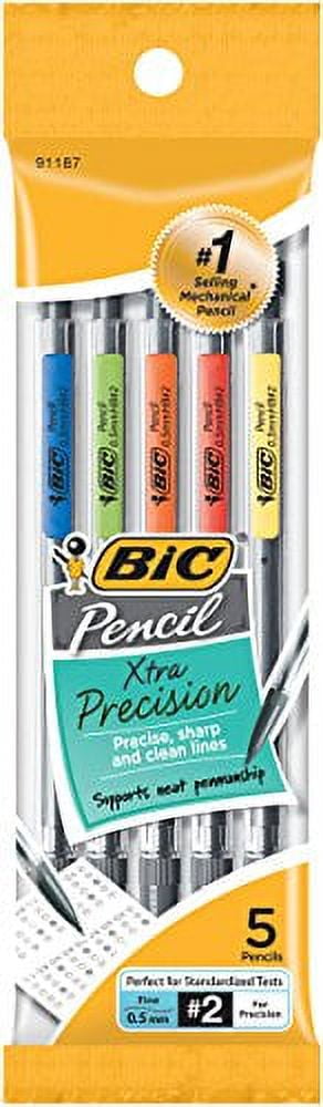 Bic 5 Count .5mm Classic Mechanical Pencil