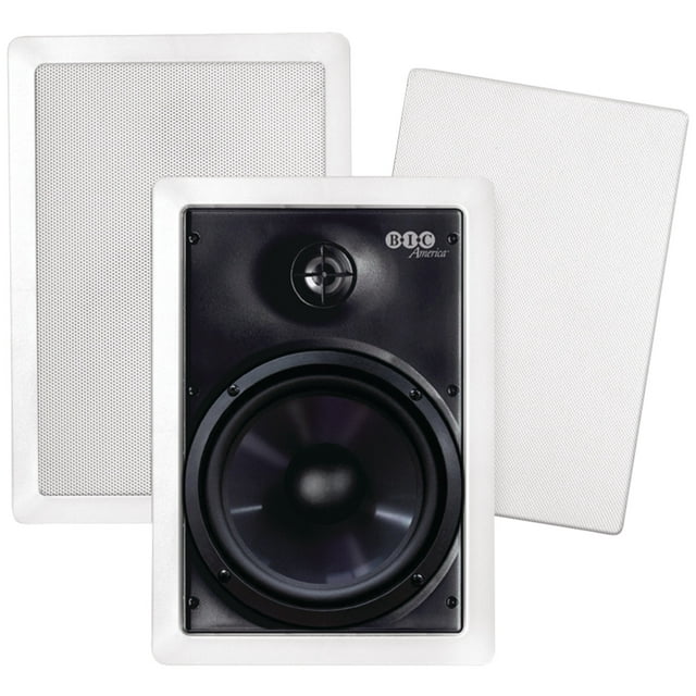 Bic America M-pro6w 6.5" Weather-resistant In-wall Speakers