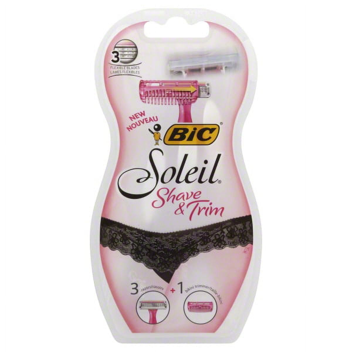 Bic Bic Soleil Shave & Trim Razors/Bikini Trimmer, 1 ea