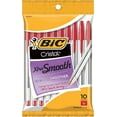 thumbnail image 1 of Bic Cristal Xtra-Smooth Ball Pen, Red 10 ea (Pack of 3), 1 of 1