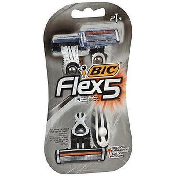 Bic Flex 5 Disposable Razors 2 ea (Pack of 3)