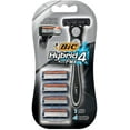 thumbnail image 1 of Bic Hybrid 4 Advance For Men, Disposable 4-Blade System 1 ea (Pack of 2), 1 of 1