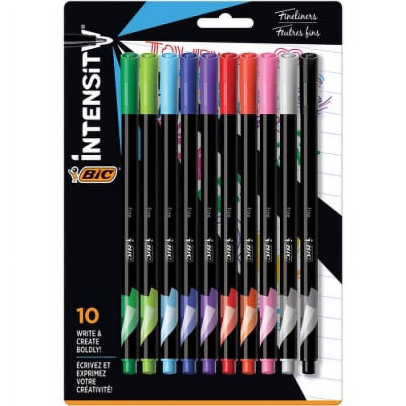 Bic Intensity Porous Point Pen (Fpinfap10Ast)