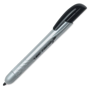 Bic Intensity Retractable Permanent Marker - Black, Fine Point