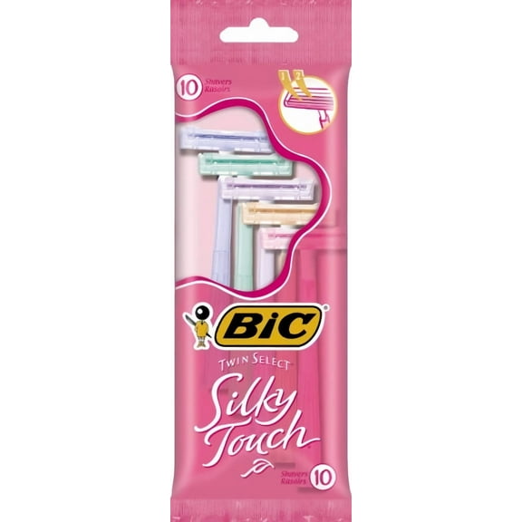 Bic Twin Select Silky Touch Razors (Pack of 18)