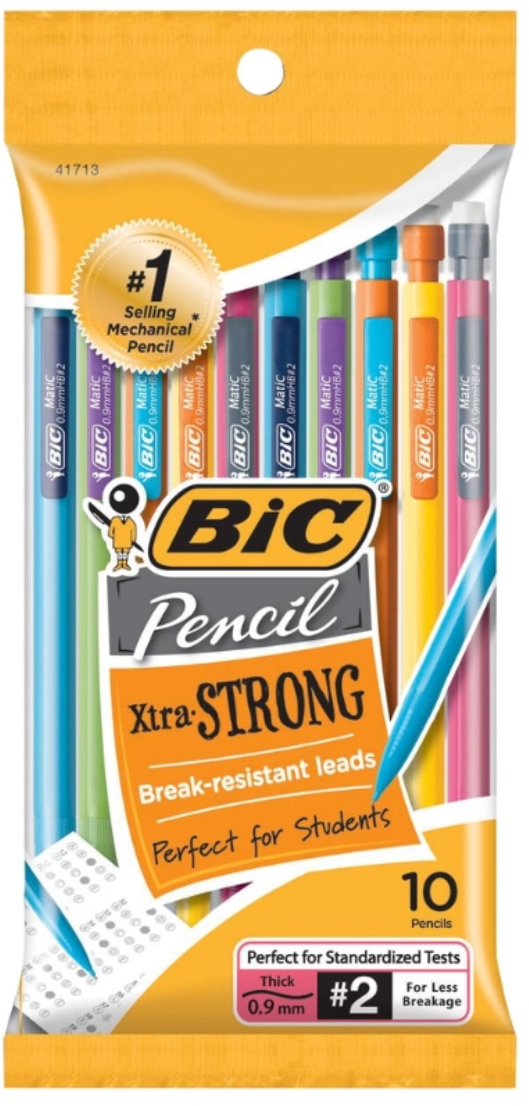 Bic, Xtra Strong Mechanical Pencil 0.9mm 10 ct (Pack of 4)