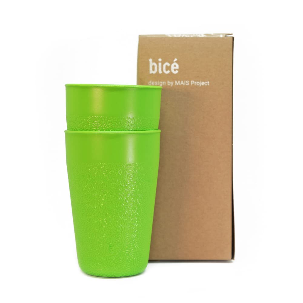 BiceColor Drinking Cups, Dishwasher Safe, Unbreakable, Environment