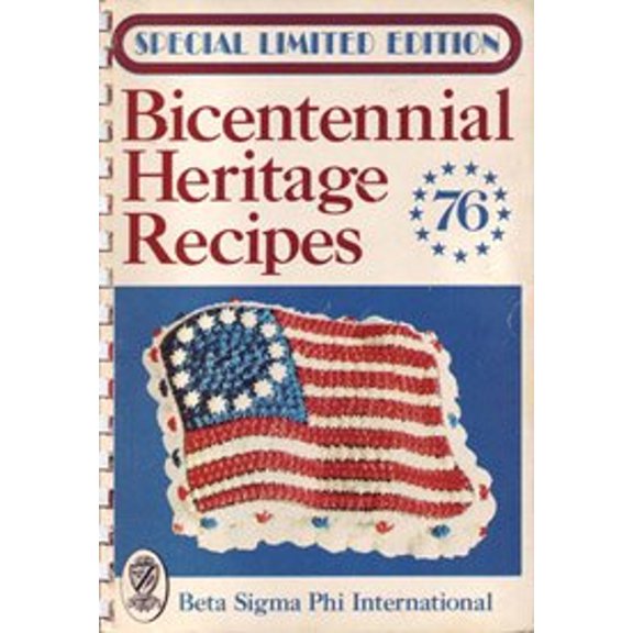 Pre-Owned Title: Bicentennial heritage recipes 76 Paperback