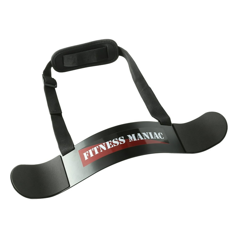 Bicep Arm Blaster Thick Support Curl Isolator Padded Edges Adjustable Strap