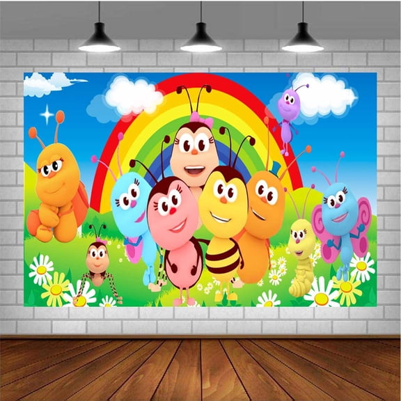 Bichikids Banner Poster Wall Decor Birthday Backdrop Background Party Supplies Taspestry