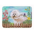 thumbnail image 1 of Bichon Frise 2 Spring Machine Washable Memory Foam Mat, 1 of 4