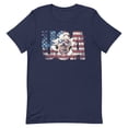 thumbnail image 1 of Bichon Frise 4th July Memorial Day USA (Navy, 4XL), 1 of 1