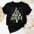 thumbnail image 1 of Bichon Frise Christmas Tree T-Shirt, Funny Dog Lover Gift, Bichon Frise Christmas Lights Shirts, Christmas Shirts for Women Men, 1 of 3