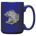 thumbnail image 1 of Bichon Frise Coffee Mug, Cobalt, 1 of 1