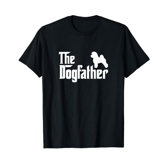Bichon Frise Lover Gift DogFather T-Shirt