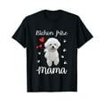 thumbnail image 1 of Bichon Frise Mom Cute Puppy Dog Lovers Gifts T-Shirt, 1 of 5
