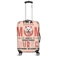 thumbnail image 1 of I'm a Bichon Frise Mom and a Registered Nurse Nothing Scares Me Travel Luggage Cover Bichons Dog Lovers Gifts Idea Suitcase Dust Protective Decor - 00002, 1 of 5