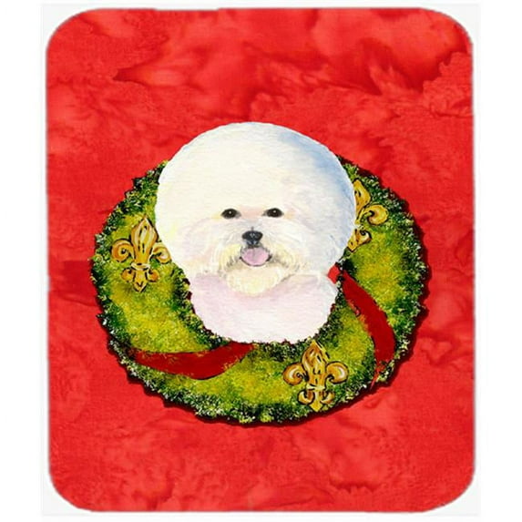 Bichon Frise Mouse Pad, Hot Pad or Trivet