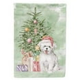 thumbnail image 1 of Bichon Frise Puppy Christmas Presents and Tree Flag Canvas House Size, 1 of 4