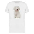thumbnail image 1 of Bichon Frise Sticking Out Tongue T-Shirt Men -Image by Shutterstock, Male Large, 1 of 2