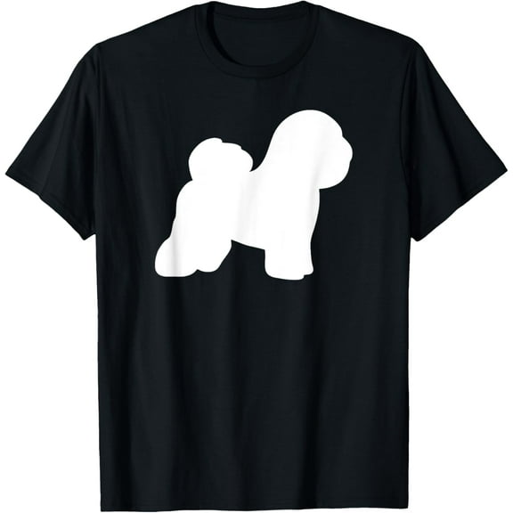 Bichon Frise T-Shirt men and women can wear, black, white, gifts