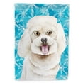 thumbnail image 1 of Bichon Frise Winter Garden Flag, 1 of 5