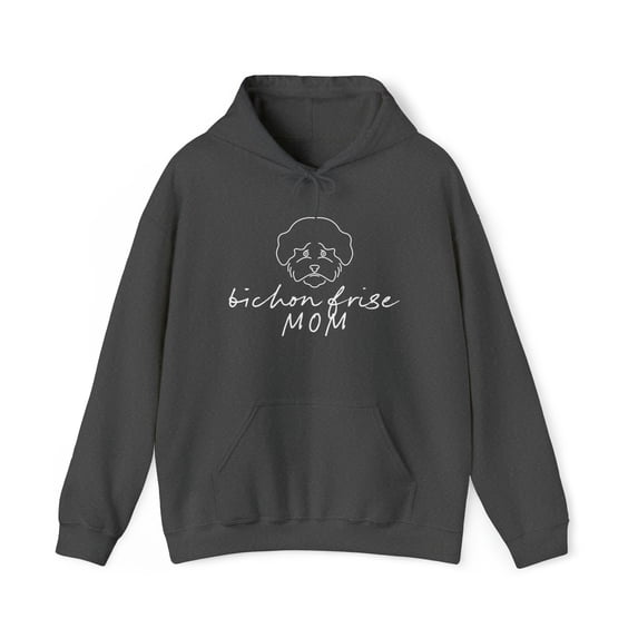 Bichon frise Dog Mom Hoodie, Gifts, Hooded Sweatshirt