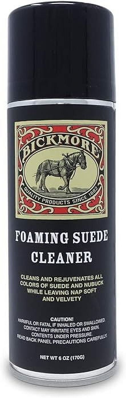 Bickmore 6 Ounce Foaming Suede & Nubuck Cleaner Spray