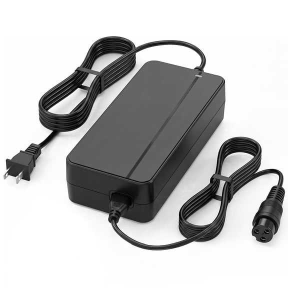 Bicmdo 24V(Max 29.4V) 2A Lithium Battery Charger with GX16 3-Prong Connector for 24V Li-Ion Battery Packs, Replacement for Razor MX350