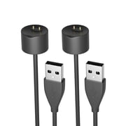 Bicmice 2-Pack Charger Compatible with Xiaomi Band 7/Band 6/Band 5,USB Magnetic Charging Cable for Amazfit Band 5 Fitness Tracker