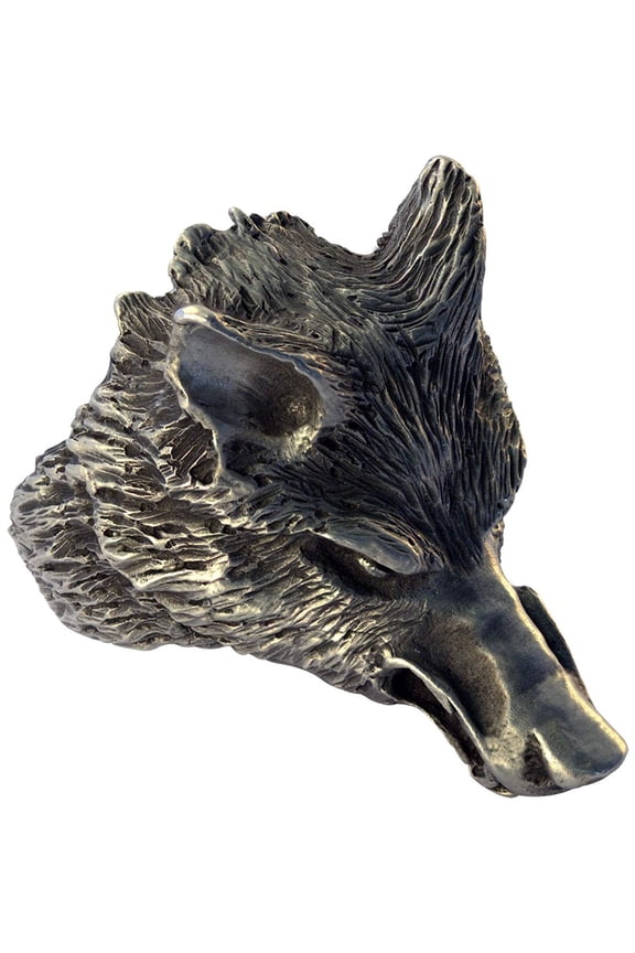 Jewelry - Wolf's Head - Spirit of the Moon - Hand Cast Ring - Size 10