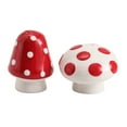 thumbnail image 1 of Bico Gnome Mushroom Salt & Pepper Shaker Set, Dishwasher Safe, 1 of 2