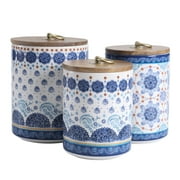 Bico International Ceramic Airtight Food Storage Canister, Set of 3