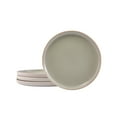 thumbnail image 1 of Bico Reactive Glaze Light Grey Salad Plates Set, Set of 4, Microwave and Dishwasher Safe, for Salad, Appetizer, Side Dishes, Tapas, 1 of 3