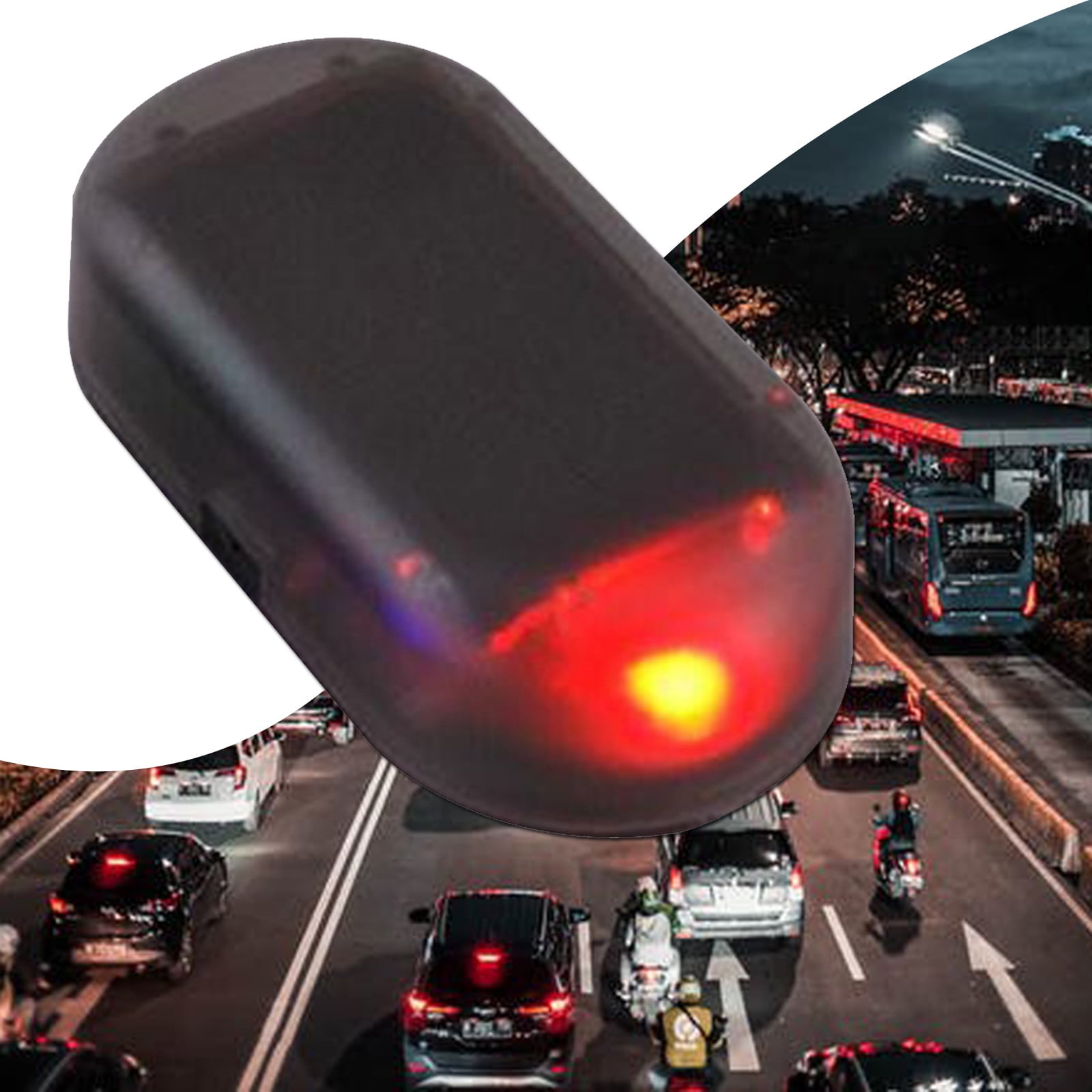 Bicoasu 2024Clearance! Car Alarm System, Solar Power Dummy Car Alarm