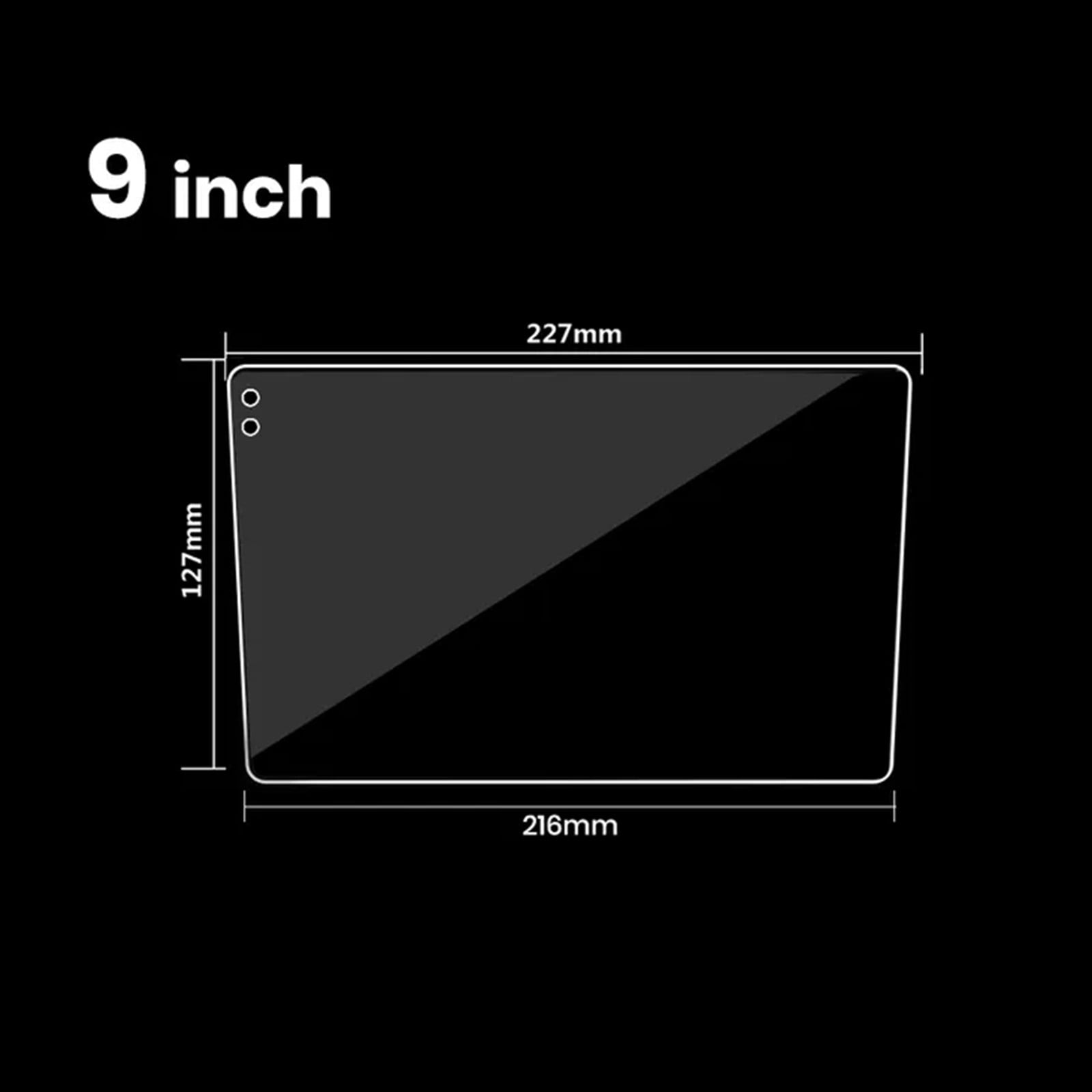 Bicoasu 2024-Clearance! Universal Car Navigation Toughened Film 9-inch ...