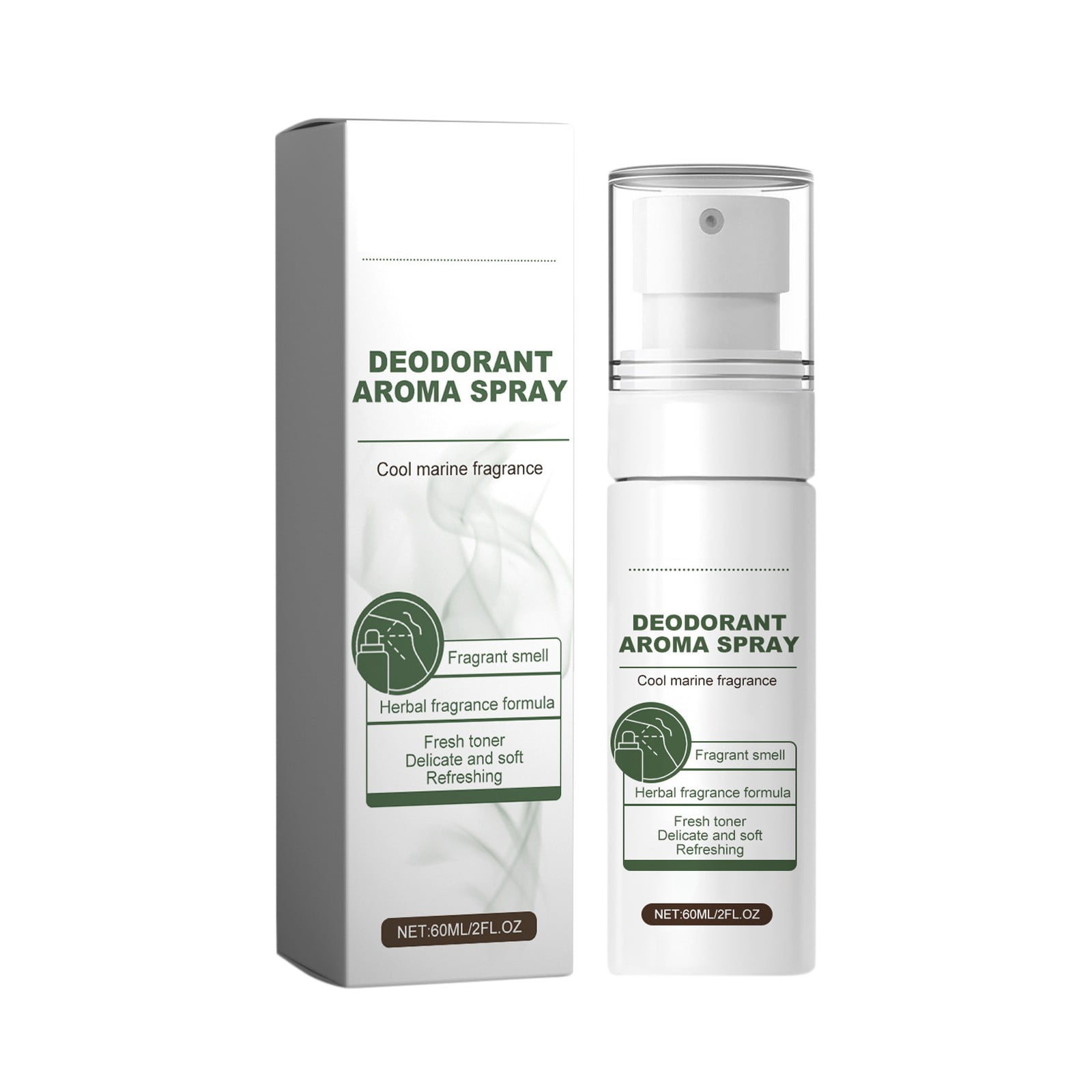 Bicoasu Clearance! Antiperspirant Deodorant Spray, 60ml Hyperhidrosis