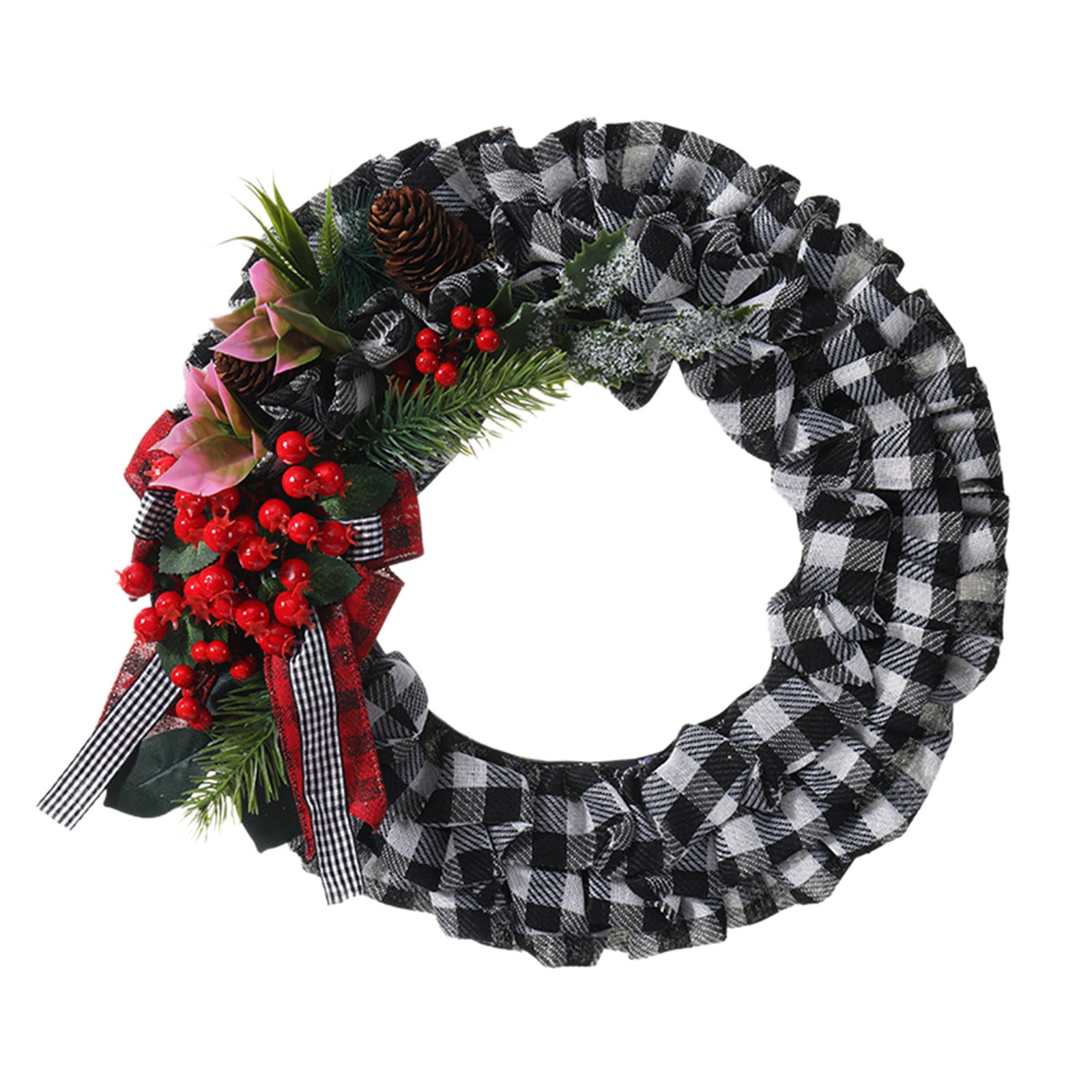 Bicoasu Flower Garland Decorations Indoor Use Clearance 2023 New Christmas Garlands Wreaths