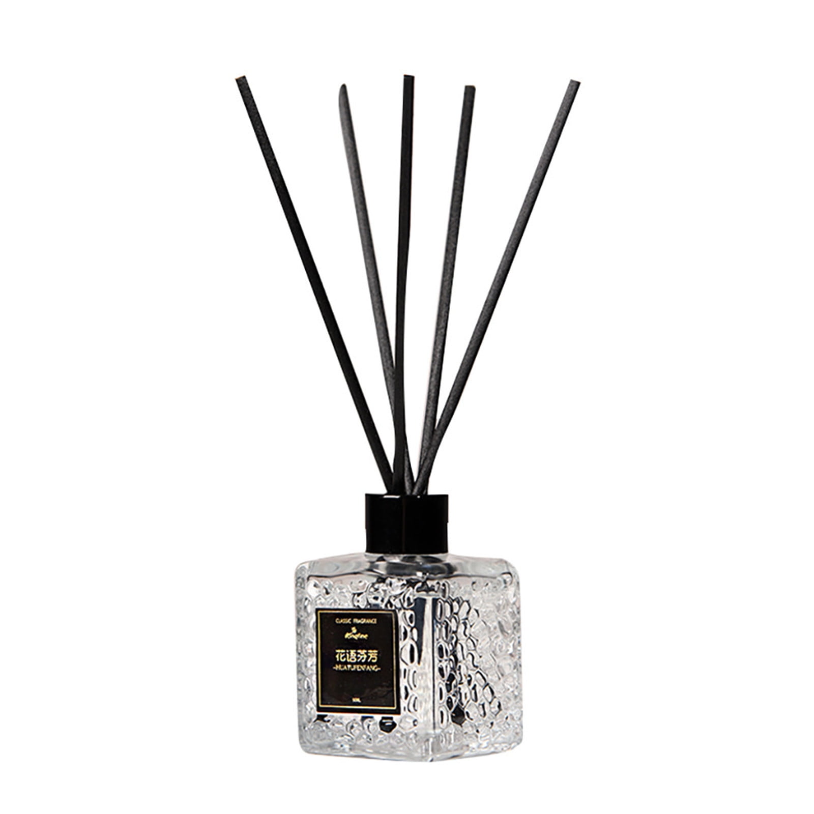 Bicoasu Oil Diffusers With Natural Sticks, Glass Bottle And Scented Oil