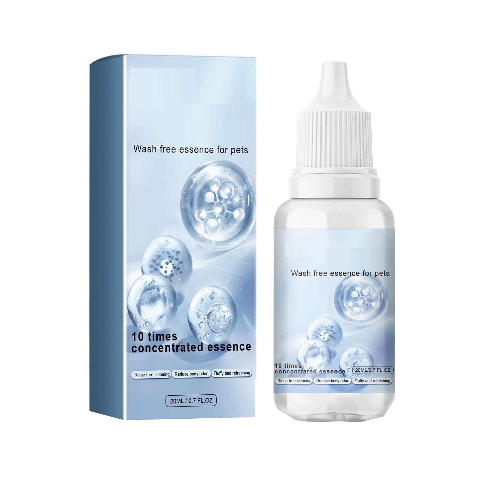 Bicoasu Portable Dog Dry Cleaning Shampoo Great Smelling Cat Dry