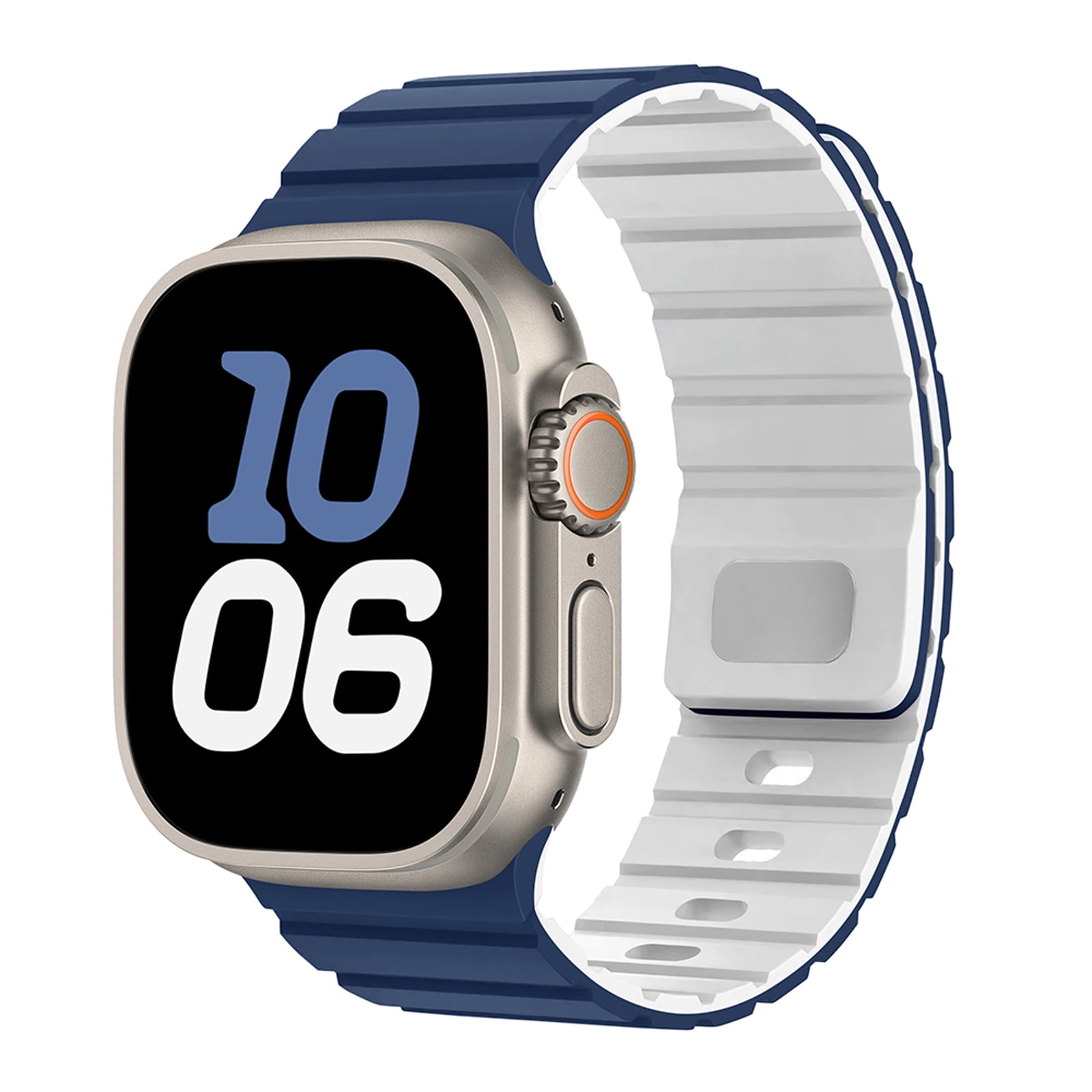 Bicolor Band Compatible with Apple Watch Band 42(Series 1 2 3)/44/45/46 ...