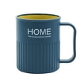 thumbnail image 1 of Bicolor wash cup Household toothbrush gargle Plastic thickened toothbrush cup with handle, 1 of 5