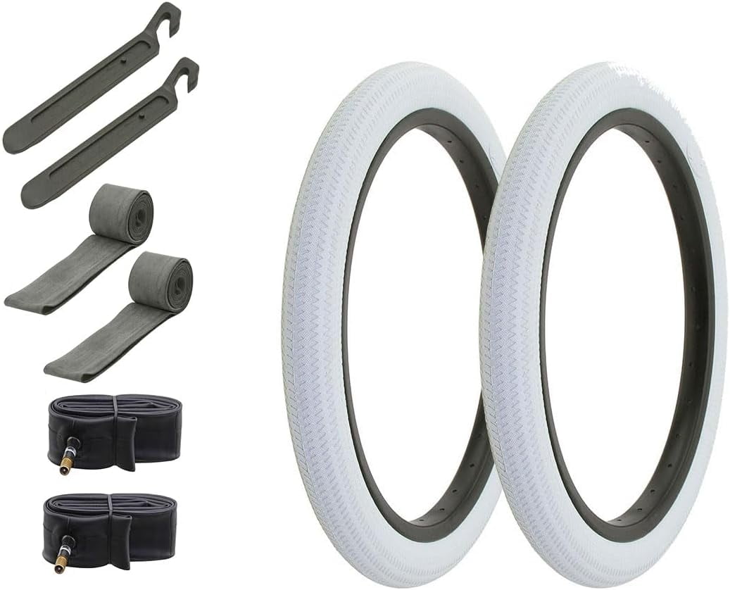 Smooth-Riding 18x1.95 Street BMX Tire – Perfect For Kids' Bikes – Black Grip Design – Single Tire