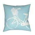thumbnail image 1 of Surya LIL014-1818 Bicycle 18 x 18 x 4 in. Throw Pillow - Medium, 1 of 2