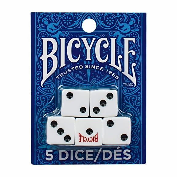 Bicycle 5 Count Dice (Pack of 2)