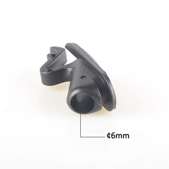 Bicycle Accessories Durable 24X8.5 Light Weight Cable Routing Frame Plug Bike Brake Line Holder Bicycle Brake Derailleur Housing Grommets Cable Guide 6MM BIG HOLE