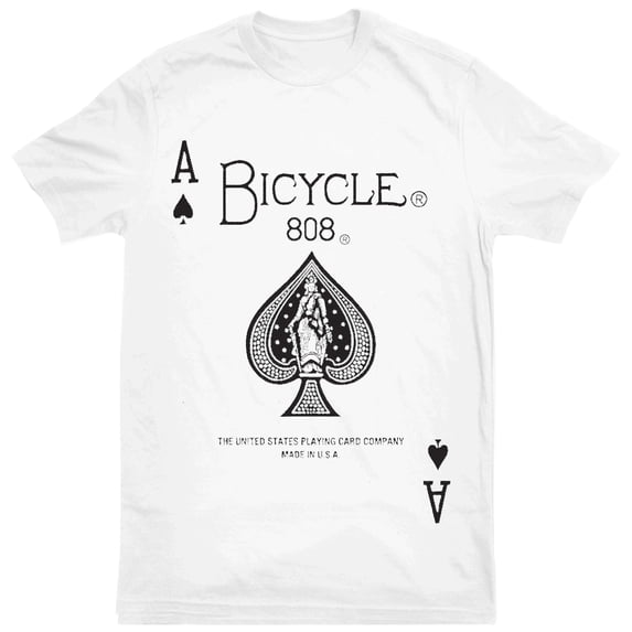 Bicycle Ace Men's Short-Sleeve Graphic T-Shirt, Sizes S-XL